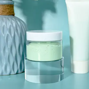 Masque Facial de marque privée, contrôle de l'huile, boue, nettoyage en profondeur, masque de peau, thé vert, masque d'argile, 120g