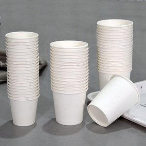 Gobelets à café en papier noir à paroi simple, écologiques, biodégradables, avec couvercles anti-fuite, pour boissons chaudes, tequila, whisky, vente en gros - Product Image 1