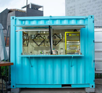 10ft mini conteneur café à vendre chine expédition conteneur stand restauration rapide kiosque bar conteneur