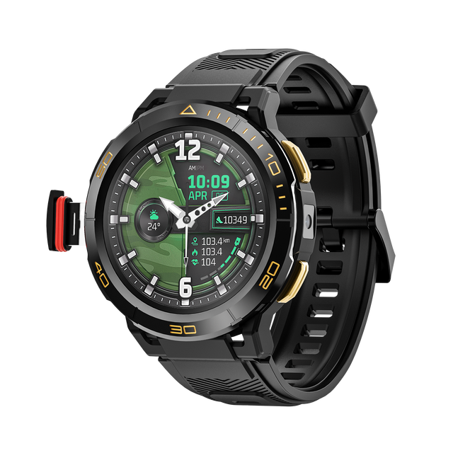 4G Wristwatch 4+64G Memory 800mAh Large Battery 1ATM Waterproof Rugged Plug-in Card Full Netcom Women Men GPS Smart Watch