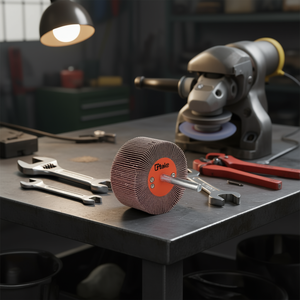 Ttake Abrasive Flap <b>Wheel</b> 20x5 Mm 120 Grit 3 Mm Shaft For <b>Grinding</b> - Product Image 3