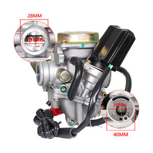DXUFIT 4 STROKE 18mm Carburateur pour <span class=keywords><strong>Scooter</strong></span> Carb GY6 50cc-80cc <span class=keywords><strong>Chinois</strong></span> 139QMB Moped Motocross Trimmer Pocket Bike Carburateur - Product Image 6