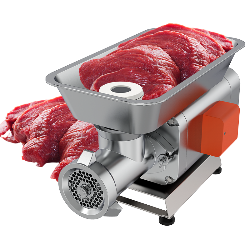 Automatic Meat Grinder Quickly Grinds Meat