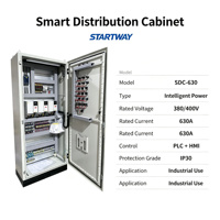 Boîtier de distribution étanche en acier inoxydable IP66, anti-corrosion, pour contrôle industriel, MCCB, onduleur, 16 entrées/sorties, 220V/240V, extérieur