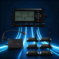 CXT OEM ODM Fábrica China, Kit TPMS para Camiones de 6 Ruedas, Sistema Inalámbrico de Monitoreo de Presión de Neumáticos con Sensores Internos y Externos