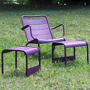 Sillón <span class=keywords><strong>Reclinable</strong></span> de Hierro Moderno para Exteriores, Resistente e Impermeable para Hoteles, Piscinas, Terrazas y Casas de Huéspedes - Product Image 6