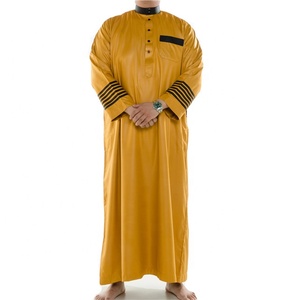Thobe musulmano per gli uomini musulmano Thobe islamico <span class=keywords><strong>abbigliamento</strong></span> arabico - Product Image 2