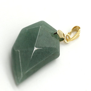 Bijoux fantaisie en gros pendentifs onyx noir améthyste oeil de tigre quartz rose pendentifs en pierre de croissant - Product Image 6