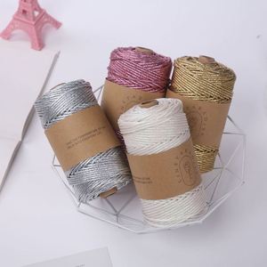 Cordón Metálico Impermeable de 3 mm con Colores Personalizados para Bolsos, Ropa, Zapatos y Embalaje de Regalos, Cordón Metálico Personalizado - Product Image 3