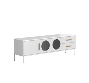 リビングルーム家具用の3つのドアを備えたテレビキャビネットモダンで豪華なデザイン - Product Image 1
