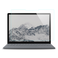 Film Layar Kaca Tempered Bening 9H untuk Microsoft Surface Laptop 13 7 15 13.8 Book Studio 14.4 13.5 GO 4 Film Pelindung Tablet