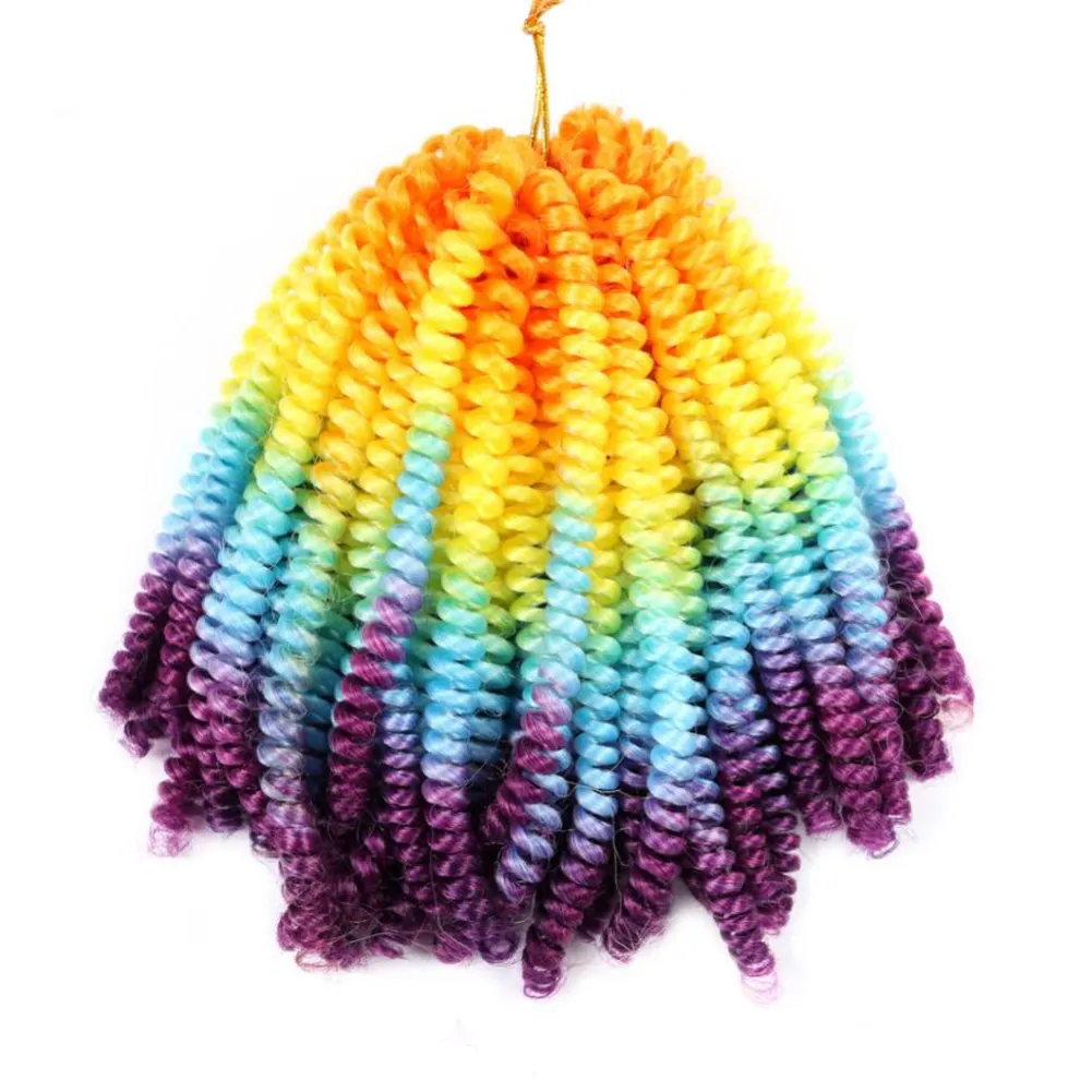 Wholesale Afro Kinky Spring Twists Extensions Hair Weaves Crochet Braid Hair Vendor/
