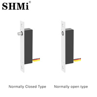 Serrure Intelligente SHMI SM120 à Signal Magnétique pour Petite Porte avec Contrôle Anti-Effraction, Déverrouillage par Clé et Mot de Passe, Haute Sécurité