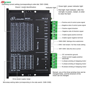 Driver numérique pour moteur pas à pas triphasé 3MC580 DC20V ~ 50V - Product Image 6