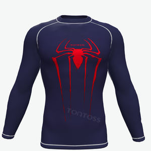 Rashguard personnalisé MMA BJJ pour adultes, unisexe, polyester/spandex, vêtements de sport sublimés, manches courtes, respirant, séchage rapide, écologique - Product Image 1