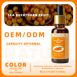 น้ำมันเมล็ดซีบัคธอร์นออร์แกนิคแท้ 100% ขายส่ง น้ำมันซีบัคธอร์นสำหรับบำรุงผิว น้ำมันนวดตัว สกัดเย็นจากธรรมชาติ - Product Image 3