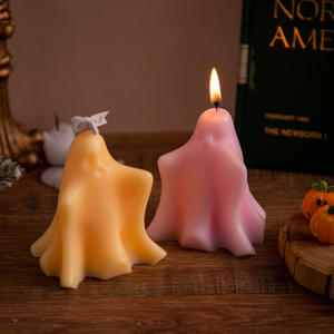 Cire de paraffine plante Halloween <span class=keywords><strong>petit</strong></span> fantôme bougie en vrac bougies parfumées pour la décoration - Product Image 4