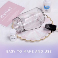 Enfants Jouets Éducatifs 2025 Personnalisé DIY Licorne Fée Lanterne Dinosaure Terrarium Mason Jar Artisanat Kit DIY LED Veilleuse pour Garçons