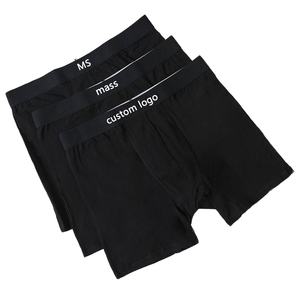 Calzoncillos Boxer de Algodón y Elastano para Hombre, Cómodos, Elásticos y Transpirables, Paquete de Ropa Interior para Uso Diario - Product Image 1