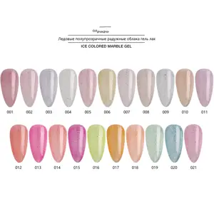 Fornecedores mais vendidos 15ml UV Gel unha polonês por atacado brilhante soak-off unha beleza polonês em 21 cores de longa duração