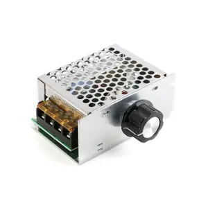 4000W 220V SCR 전압 조정기 조정 모터 속도 제어 조광기 온도 조절기