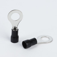 Borne de raccordement électrique annulaire isolée en PVC, connecteur de fil en cuivre et laiton pour câblage de panneau de distribution électrique