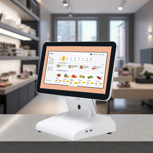 จอภาพระบบสัมผัสที่ใช้งานร่วมกับ Windows สำหรับ POS ซูเปอร์มาร์เก็ต ร้านอาหาร I7s จอสัมผัสขนาด 15 นิ้ว ให้ประสิทธิภาพสูง - Product Image 2
