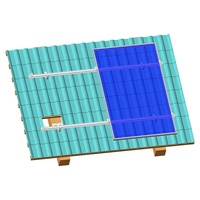 Art Sign Oem Design Manufacturer Solar Panel Roof Mount Kit Racking System Structure Solar Panel Stand