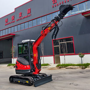 Máquinas de terraplanagem Menor Escavadeira <span class=keywords><strong>YANMAR</strong></span> & KUBOTA Motor com Cabine Mini Escavadeira - Product Image 5