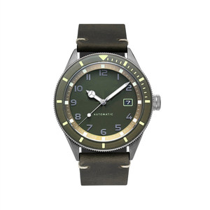 Reloj DE BUCEO automático superluminoso de 200m para hombre, caja redonda de acero inoxidable de alta calidad con correa de cuero, función de buceo - Product Image 3