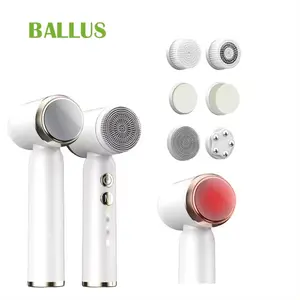 Hot Sale 2024 Women Beauty Tools Portable Rechargeable Ultrasonic Skin Care Face Sonic Electric Silicone Facial Cleansing Brush