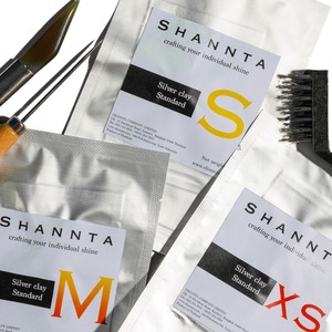 ชุดดินปั้นเงิน Shannta ขนาด S 5 กรัม/แพ็ค ความบริสุทธิ์ 99.99% สำหรับงาน DIY เครื่องประดับ เหมาะสำหรับผู้ที่ชื่นชอบงานฝีมือ สร้างสรรค์ผลงานระดับมืออาชีพที่ประณีต - Product Image 2