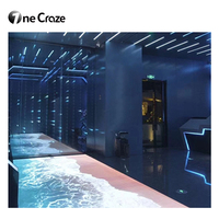 Projecteur interactif immersif à hologramme pour cartographie murale 3D intérieur/extérieur Jeux Laser Interactive Floor Advertising Equipment