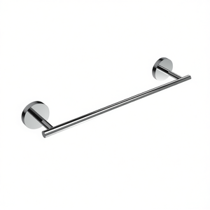 Toallero Mod Class cepillado de 35 cm de longitud, accesorio de baño montado en la pared - Product Image 3