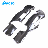 AKOSO 100% 3K pur tout sec fibre de carbone moto corps accessoires carénage abdominal pièces kit pour Aprilia RSV4 2021 +