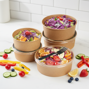 آلة صنع أوعية الغداء الورقية ذات الاستخدام الواحد من أفضل العلامات التجارية، آلة صينية للتصدير، آلة صنع أوعية السلطة KBM200 - Product Image 2