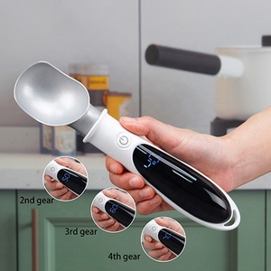 Cuillère à <span class=keywords><strong>glace</strong></span> électronique en aluminium rechargeable, polie, anti-gel, avec logo personnalisé - Product Image 3