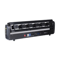 Lumière de scène à contrôle DMX 500MW Rouge 6 yeux LED Laser Moving Head Light Pleine couleur Rgb