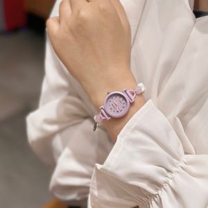 <span class=keywords><strong>Montre</strong></span> décontractée pour femmes avec bijoux perlés, bracelet mignon à perles étoiles et chats pour jeunes femmes et écolières - Product Image 2