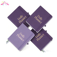Cuaderno Personalizado al por Mayor con Tapa Dura y Logotipo en Lámina Dorada, Páginas Punteadas A5, Cintas y Forma Personalizada