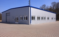 Structure en acier préfabriquée de haute qualité en forme de H soudée, galvanisée, pour entrepôt industriel, atelier, hangar avec un design moderne pour centre commercial