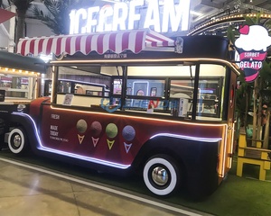 Low Price Factory Price Coffee Mobile Truck Scenic Area Market Stall Outdoor Mobile Bar Fast Food Trailer Food - Product Image 3