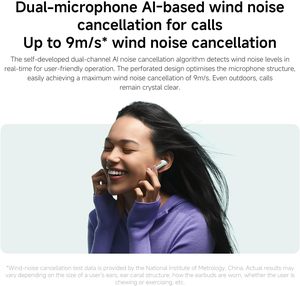 Audífonos Inalámbricos MIJIA Buds 6 Tipo-C, Controladores Duales Intrauditivos, Cancelación Activa <span class=keywords><strong>de</strong></span> Ruido, Batería <span class=keywords><strong>de</strong></span> Larga Duración, IP54, Bluetooth - Product Image 6