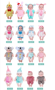Muñecas <span class=keywords><strong>de</strong></span> Vinilo <span class=keywords><strong>Reborn</strong></span> <span class=keywords><strong>de</strong></span> 22CM en Oferta, Adorables y Seguras, con Ropa <span class=keywords><strong>de</strong></span> <span class=keywords><strong>Animales</strong></span> Colorida, Diseñadas para Niños - Product Image 6