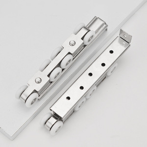 Roulettes de porte coulissante en acier inoxydable, épaisseur de paroi de 2,5 mm, design minimaliste pour portes et fenêtres - Product Image 5