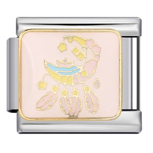 Bonito diseño Don'T Touch My Planner pulsera encanto recién llegados diario Acero inoxidable estilo italiano Modular 9mm pulsera - Product Image 2