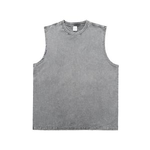 Améliorez vos bases avec ce gilet pour hommes en pur coton lavé, tissu pré-rétréci pour un confort durable et un entretien facile - Product Image 3