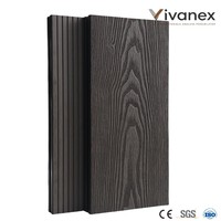 Tarima de Madera Compuesta (WPC) Moderna, Cuadrada, Antideslizante e Impermeable para Exteriores, Ideal para Villas, Jardines, Parques y Terrazas