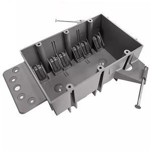 Cheap price 3 Gang 44cu.in ETL Nail-on New Work PVC Plastic Wall Switch Socket Outlet Box Electrical Box Junction Boxes
