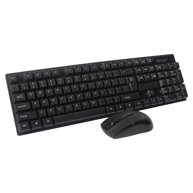 2.4G Wireless Keyboard Mouse Set, Ergonomic Silent Gaming Combo for PC Computer Laptop, Kids Children Friendly, Best Cheap Price